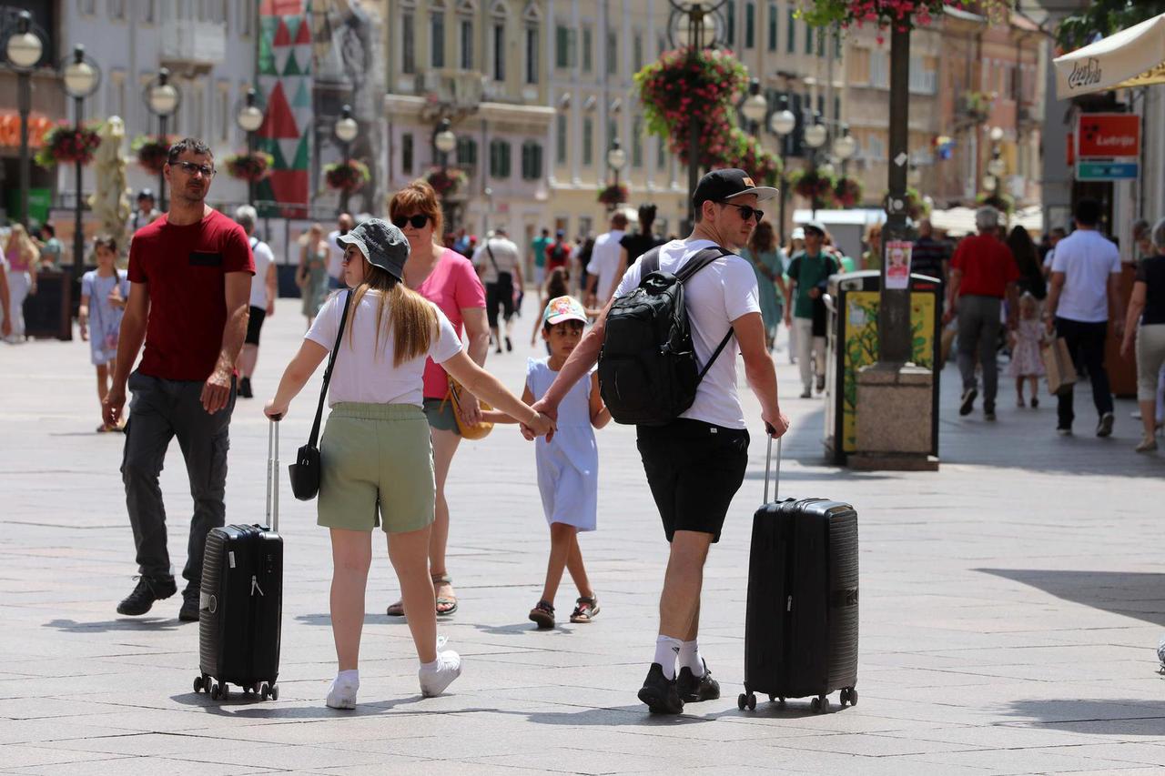 Rijeka: Turisti u obilasku grada